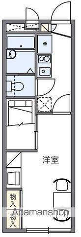 レオパレスMAJESTY22(1K/2階)の間取り写真