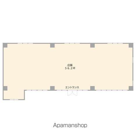 サンビセンテ佐真下(ワンルーム/1階)の間取り写真