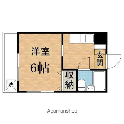 メゾン生沼(1K/3階)の間取り写真