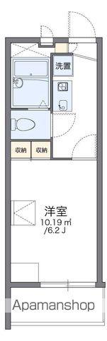 レオパレスセジュール菊川(1K/2階)の間取り写真