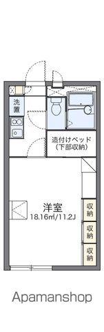 レオパレス海幸Ⅱ(1K/2階)の間取り写真