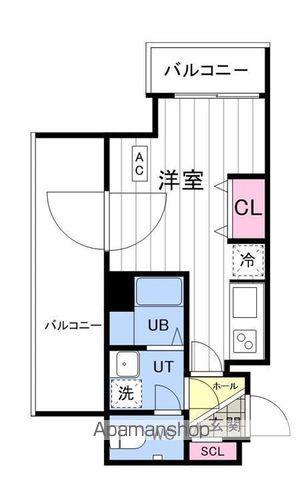 ASTER N13(1K/4階)の間取り写真