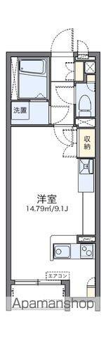 レオネクストグランビュー清水山(ワンルーム/1階)の間取り写真