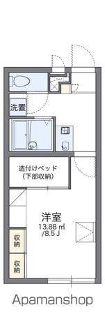 レオパレス今井(1K/1階)の間取り写真