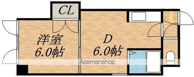 メゾンロワール412(1DK/3階)の間取り写真