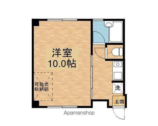 らかんコーポK(1K/3階)の間取り写真