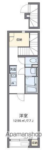 クレイノサンマルトル(1K/2階)の間取り写真