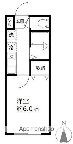 アネックス田園調布(1K/1階)の間取り写真