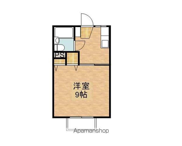 トーキュウハイツ本町通(1K/1階)の間取り写真