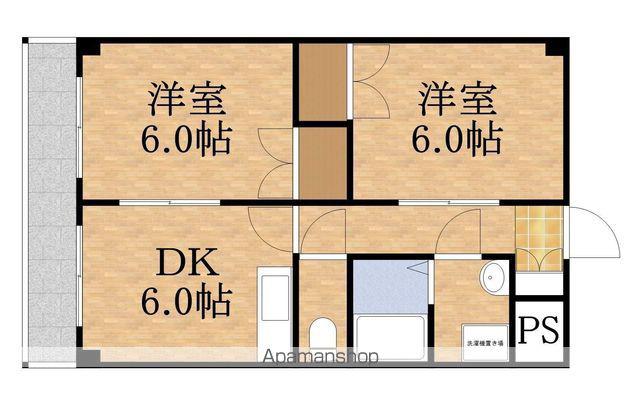 M・PLAZA城東六番館(2DK/10階)の間取り写真