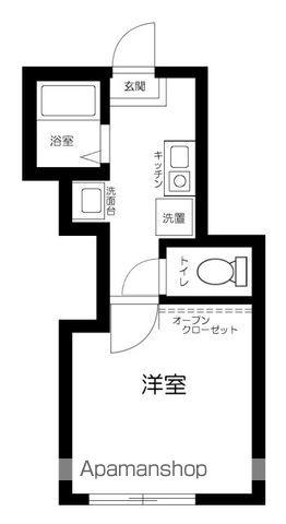グラン徳丸(1K/1階)の間取り写真