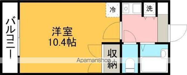 春日一番館(1K/1階)の間取り写真