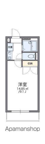 レオパレスメイプルハイム高野台1号館(1K/2階)の間取り写真