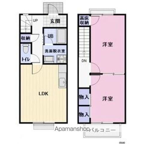 VILLAGE(2LDK)の間取り写真