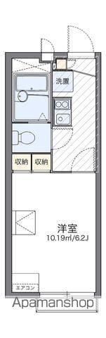 レオパレスコスモオーラ(1K/2階)の間取り写真