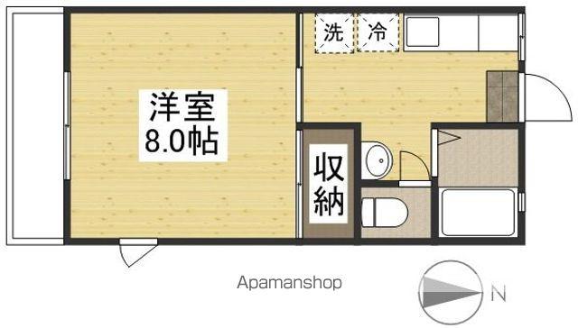 S・T・VILLA TSUSHIMA A(1K/1階)の間取り写真