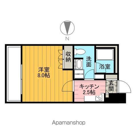 サンフル押上Ⅰ(1K/7階)の間取り写真