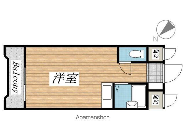 プレアール青山(ワンルーム/1階)の間取り写真