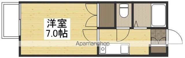 コーポ幸(1K/2階)の間取り写真