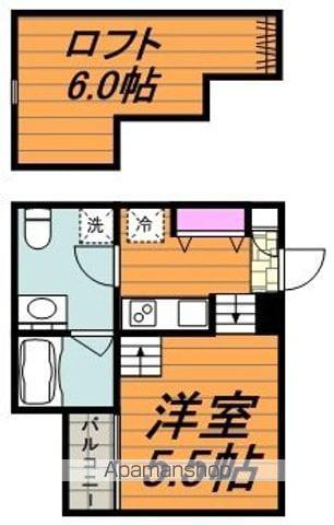 SPADE(ワンルーム/1階)の間取り写真