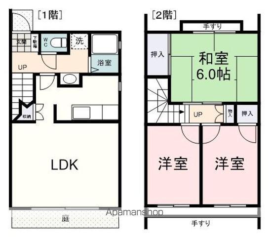 テラステン池田(3LDK)の間取り写真