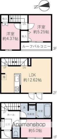 ベルリード(3LDK)の間取り写真