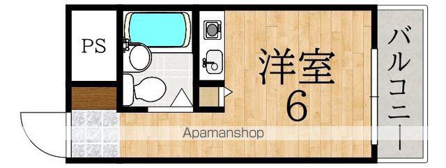 シティホームズ富雄駅前(ワンルーム/5階)の間取り写真