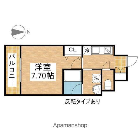 レジディア久屋大通(1K/7階)の間取り写真