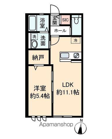 URBANLIFE TODA(1LDK/3階)の間取り写真