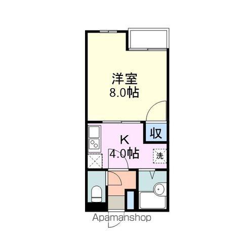 COSY IN KAWANO(1DK/5階)の間取り写真