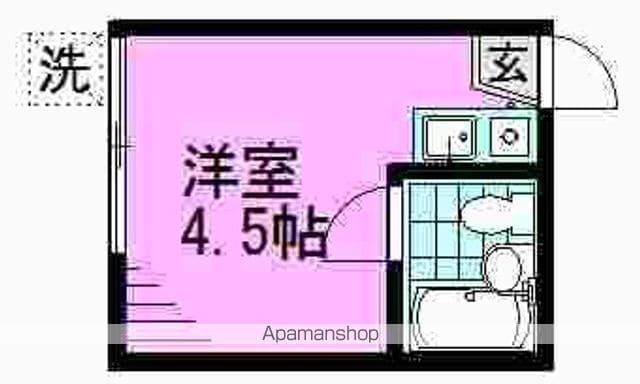 パークイースト東高円寺(ワンルーム/2階)の間取り写真