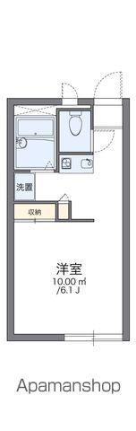 レオパレスエストーディオ(1K/2階)の間取り写真