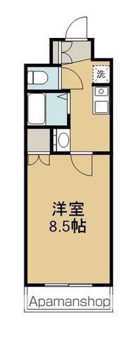 サンテラス新川(1K/7階)の間取り写真