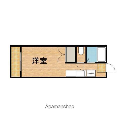 ジョアンⅡ(ワンルーム/3階)の間取り写真