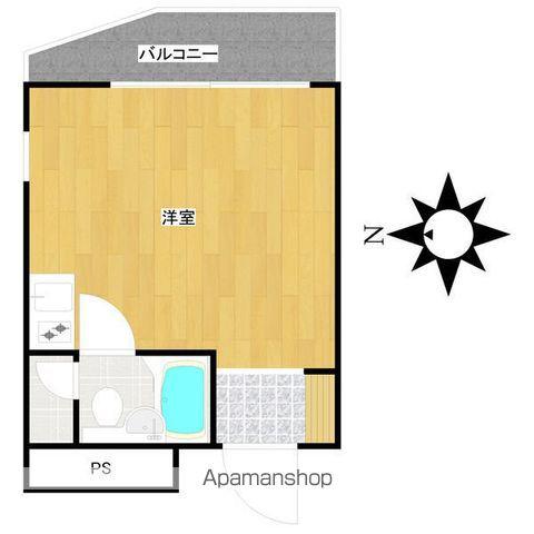 アキュラパークサイド須賀(ワンルーム/3階)の間取り写真