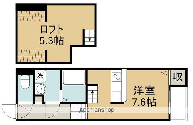 SAKURA COURT(1K/1階)の間取り写真
