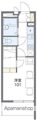レオパレスSKY(1K/2階)の間取り写真