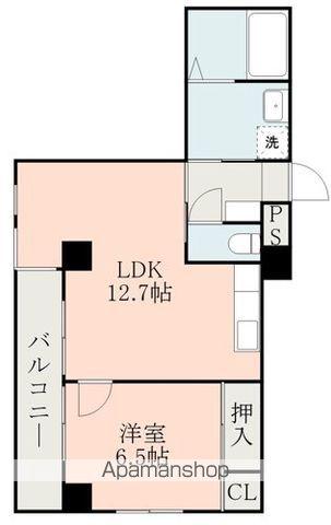 DMTCHOCOLA(1LDK/2階)の間取り写真