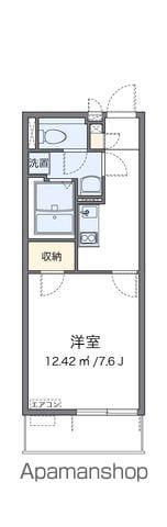 クレイノケルスランド(1K/3階)の間取り写真