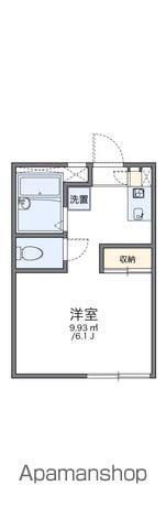 レオパレス銀豊(1K/2階)の間取り写真