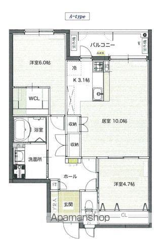 ALTE MEISTER REVEⅡ(2LDK/1階)の間取り写真