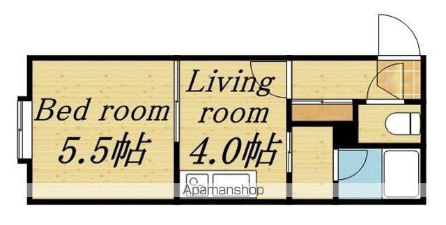 VIVERE南8条(1DK/3階)の間取り写真