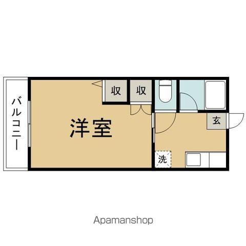 シティハイム一刻館 C棟(1K/2階)の間取り写真