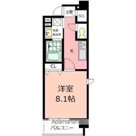 COURT MARIAGE(1K/2階)の間取り写真