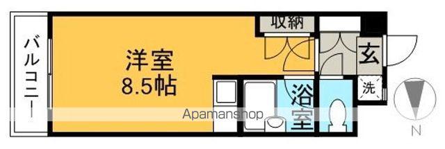 ビッグバン和光Ⅱ(ワンルーム/7階)の間取り写真