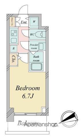オーキッドレジデンス鶴舞(1K/11階)の間取り写真