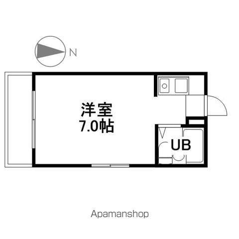 プリミエール鶴舞(ワンルーム/4階)の間取り写真