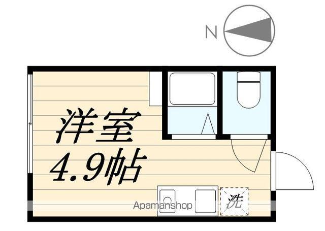 アーバンプレイス武蔵野(ワンルーム/1階)の間取り写真