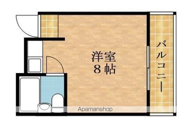 旭ヒカルビル(ワンルーム/3階)の間取り写真