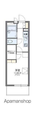 レオパレス太田参番館(1K/3階)の間取り写真